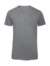 Triblend tričko s V-výstrihom V Triblend/men - B&C, farba - heather light grey, veľkosť - S