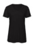 Tričko Triblend s V-výstrihom - V Triblend/women - B&C, farba - čierna, veľkosť - XS