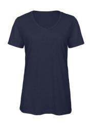 Tričko Triblend s V-výstrihom - V Triblend/women