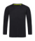 Pánske tričko Active 140 s dlhými rukávmi - Stedman, farba - black opal, veľkosť - S
