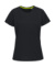 Dámske tričko Active 140 Raglan - Stedman, farba - black opal, veľkosť - S