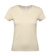 Dámske tričko #E150 - B&C, farba - natural, veľkosť - XS