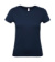 Dámske tričko #E150 - B&C, farba - navy, veľkosť - XS