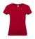 Dámske tričko #E150 - B&C, farba - deep red, veľkosť - XS