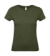 Dámske tričko #E150 - B&C, farba - urban khaki, veľkosť - XS