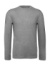 Organic Inspire LSL T /men T-shirt - B&C, farba - sport grey, veľkosť - S