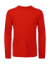Organic Inspire LSL T /men T-shirt - B&C, farba - fire red, veľkosť - S