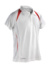 Pánska polokošeľa Spiro Team - Spiro, farba - white/red, veľkosť - 3XL