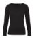 Organic Inspire LSL T /women T-shirt - B&C, farba - čierna, veľkosť - XS