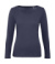 Tričko Inspire LSL T /women - B&C, farba - navy blue, veľkosť - XS