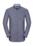 Pánska košeľa Tailored Washed Oxford Shirt - Russel, farba - oxford navy/oxford blue, veľkosť - S