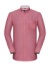 Pánska košeľa Tailored Washed Oxford Shirt - Russel, farba - oxford red/cream, veľkosť - S