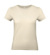 Dámske tričko #E190 - B&C, farba - natural, veľkosť - XS