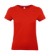Dámske tričko #E190 - B&C, farba - fire red, veľkosť - XS
