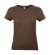 Dámske tričko #E190 - B&C, farba - chocolate, veľkosť - XS