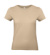 Dámske tričko #E190 - B&C, farba - sand, veľkosť - XS