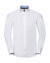 Košeľa Tailored Contrast Ultimate Stretch - Russel, farba - white/oxford blue/bright navy, veľkosť - 4XL
