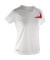 Dámske tričko Dash Training - Spiro, farba - white/red, veľkosť - XS