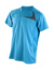 Tričko Dash Training - Spiro, farba - aqua/grey, veľkosť - 3XL