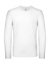 Tričko s dlhými rukávmi #E150 - B&C, farba - white, veľkosť - S