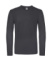 Tričko s dlhými rukávmi #E150 - B&C, farba - dark grey, veľkosť - S