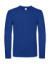 Tričko s dlhými rukávmi #E150 - B&C, farba - royal blue, veľkosť - S