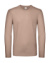 Tričko s dlhými rukávmi #E150 - B&C, farba - millennial pink, veľkosť - M