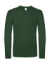Tričko s dlhými rukávmi #E150 - B&C, farba - bottle green, veľkosť - S