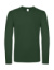 Tričko s dlhými rukávmi #E150  - B&C, farba - bottle green, veľkosť - 3XL