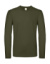 Tričko s dlhými rukávmi #E150 - B&C, farba - urban khaki, veľkosť - S
