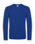 Tričko s dlhými rukávmi #E190 - B&C, farba - royal blue, veľkosť - S