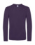 Tričko s dlhými rukávmi #E190 - B&C, farba - urban purple, veľkosť - S