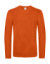 Tričko s dlhými rukávmi #E190 - B&C, farba - urban orange, veľkosť - 3XL