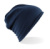 Čiapla Jersey Beanie - Beechfield, farba - navy, veľkosť - One Size