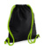 Ikonický vak - Bag Base, farba - black/lime green, veľkosť - One Size