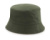 Obojstranný klobúk Bucket - Beechfield, farba - olive green/stone, veľkosť - S/M