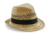 Letný slamený klobúk Trilby - Beechfield, farba - natural, veľkosť - S/M