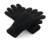Klasické rukavice Thinsulate™ - Beechfield, farba - čierna, veľkosť - S/M