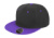 Šiltovka Bronx Original s plochým šiltom - Result, farba - black/purple, veľkosť - One Size