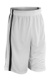 Basketbalové pánske rýchloschnúce šortky - Spiro, farba - white/black, veľkosť - XS