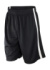 Basketbalové pánske rýchloschnúce šortky - Spiro, farba - black/white, veľkosť - XS