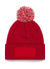 Potlačiteľná čiapka Snowstar Beanie - Beechfield, farba - classic red/off white, veľkosť - One Size
