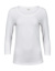 Dámske Tričko s 3/4 Rukávmi - Tee Jays, farba - white, veľkosť - 2XL
