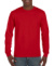 Pánske tričko s dlhými rukávmi Hammer™ - Gildan, farba - sport scarlet red, veľkosť - 2XL