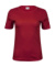 Dámske Tričko Interlock - Tee Jays, farba - deep red, veľkosť - S