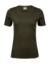 Dámske Tričko Interlock - Tee Jays, farba - dark olive, veľkosť - S