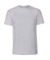 Tričko z prstencovej bavlny Premium - FOM, farba - heather grey, veľkosť - S