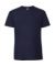 Tričko z prstencovej bavlny Premium - FOM, farba - navy, veľkosť - S