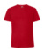 Tričko z prstencovej bavlny Premium - FOM, farba - red, veľkosť - S