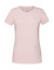 Dámske tričko z prstencovej bavlny Premium - FOM, farba - powder rose, veľkosť - XS